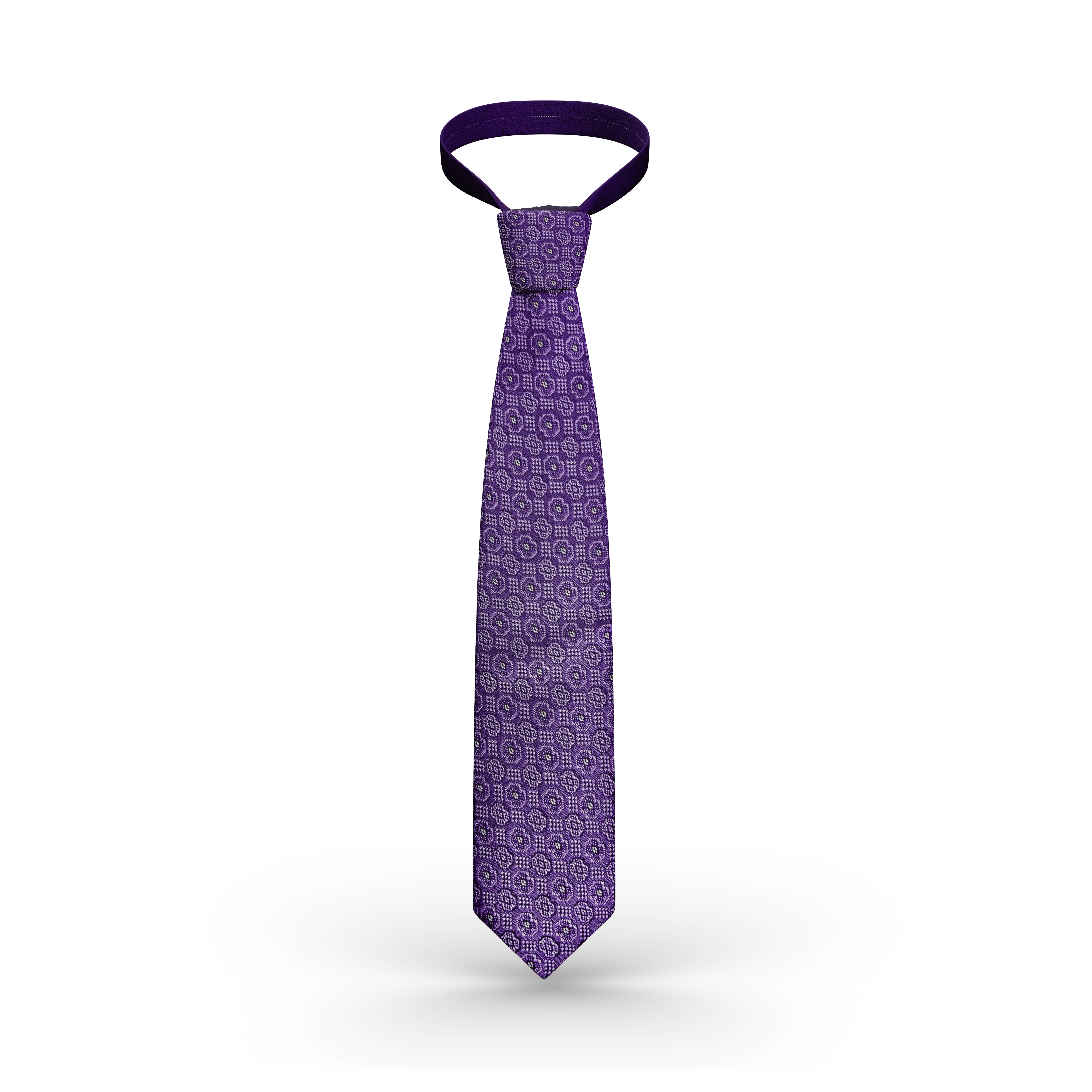 Vercini purple tie geometric design TIES Ph accessories Vercini