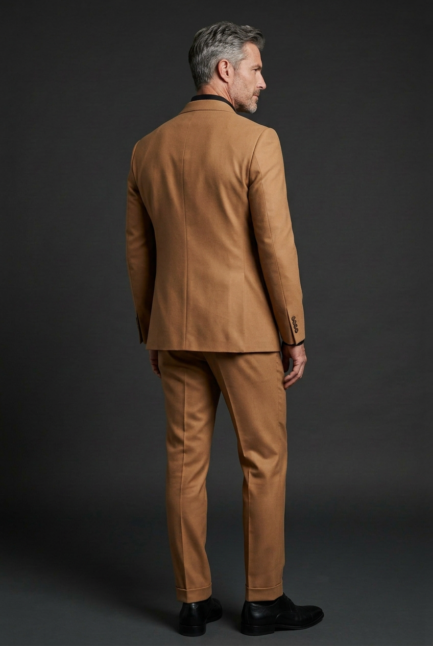 Rear three-quarter pose
