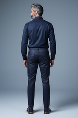 Rear view showing back pockets