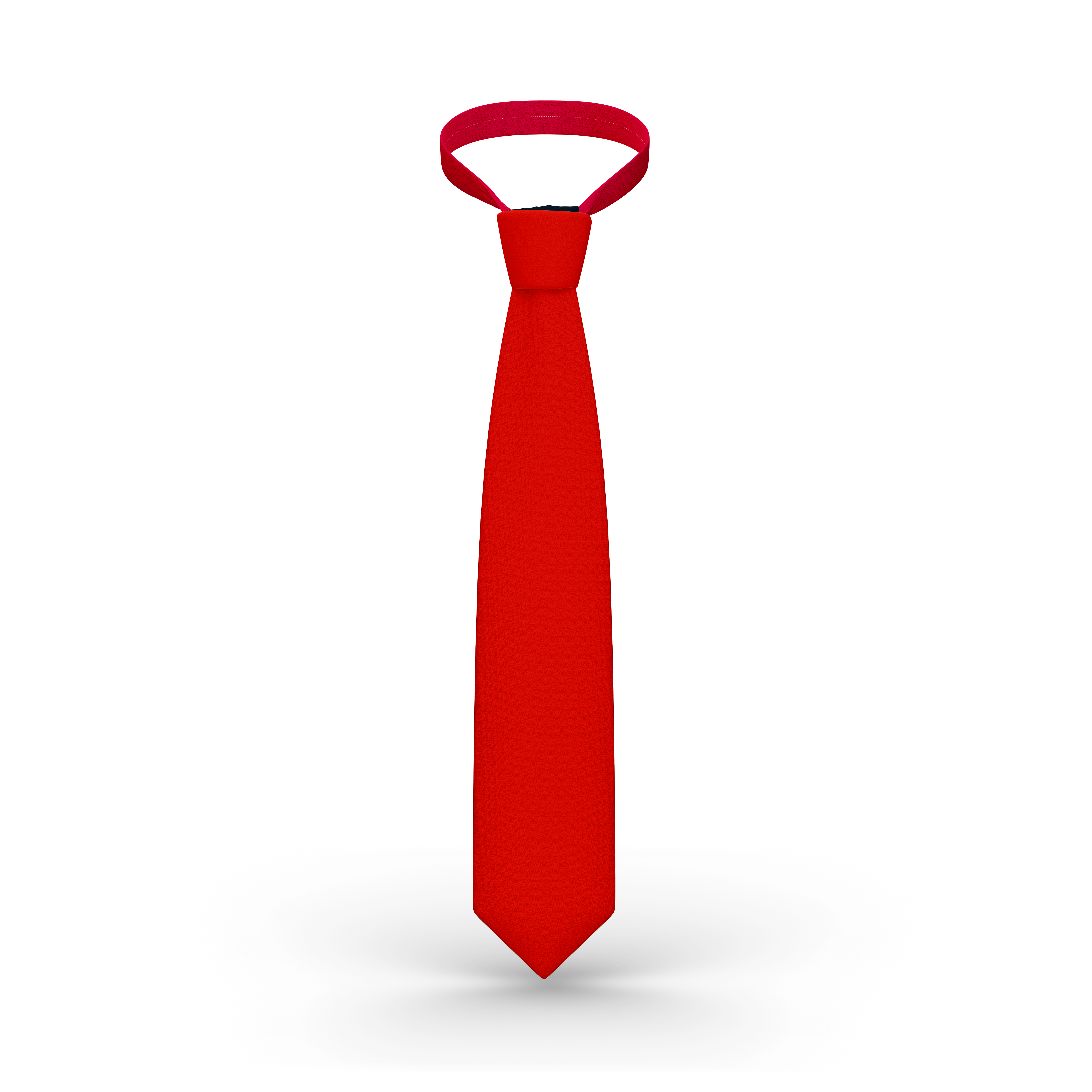 Vercini Solid Bright Red Mens Tie TIES Ph accessories Vercini