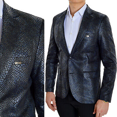 BLAZER SNAKE SKIN PATTERN SLIM FIT Mondo Collection Vercini
