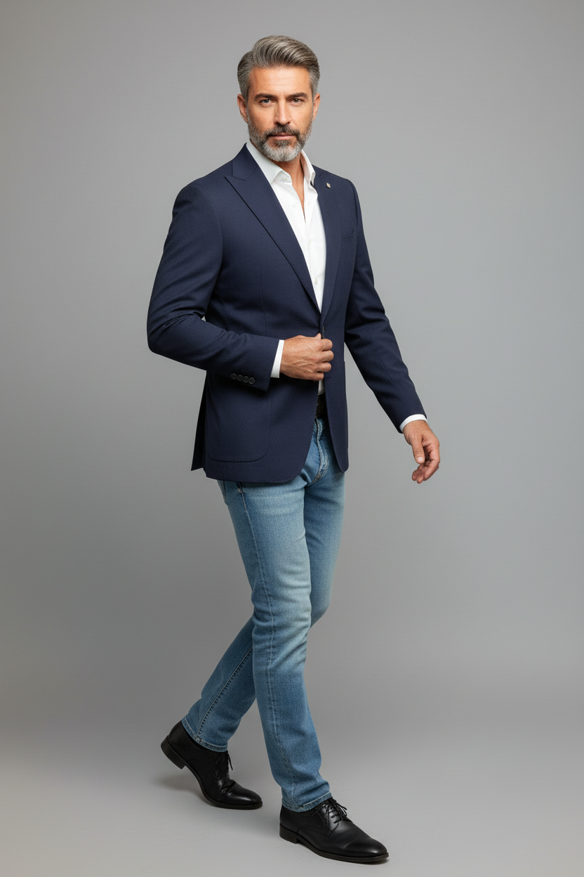 Sebastian walking pose - updated blazer