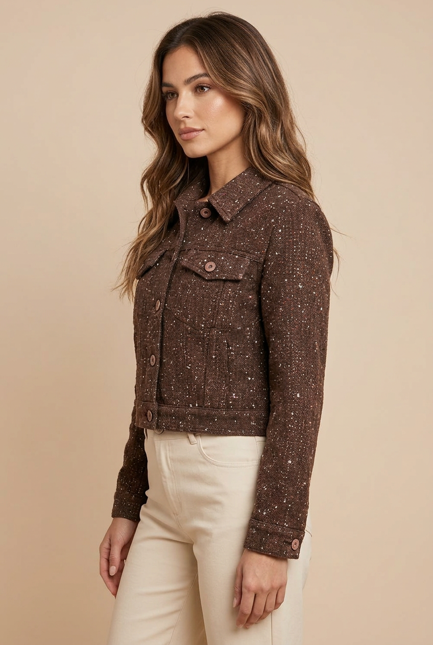 Side-profile jacket pose
