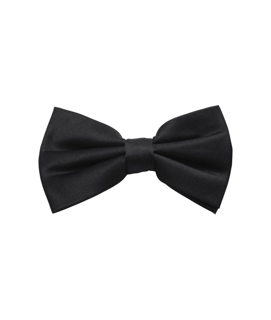 Solid Pre-Tied Bow Ties & Hankies