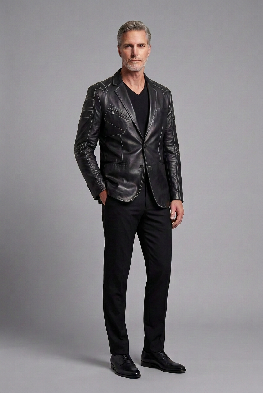 Black Modern Blazer