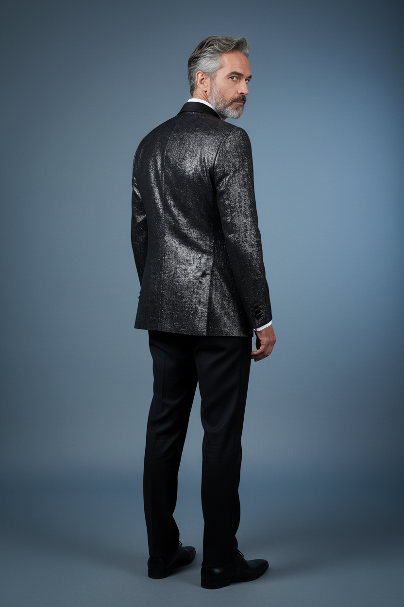 Tuxedo Blazer Back View