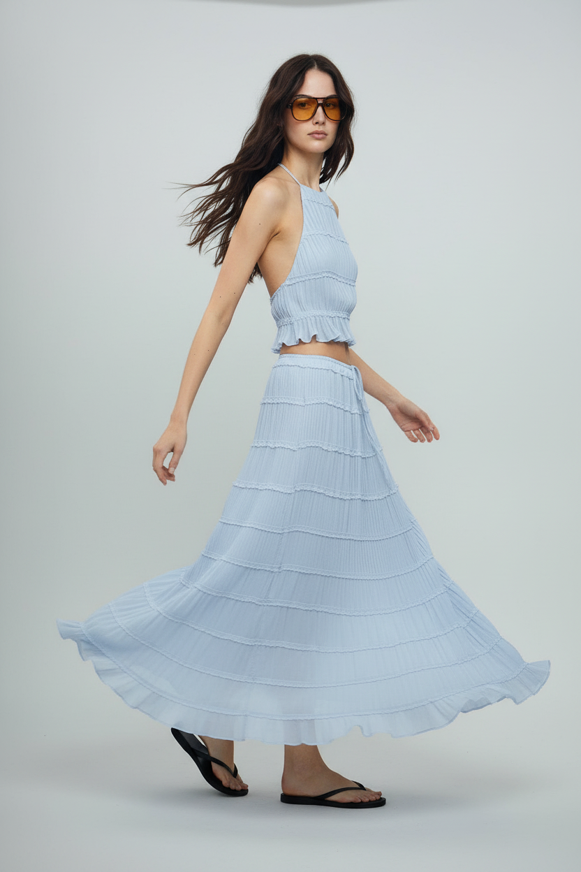 Twirl pose