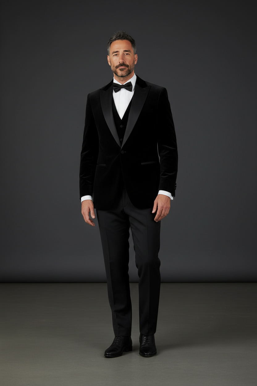 Velvet Tuxedo - Full Body