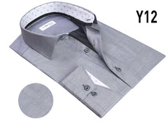Vercini Y12 Steel Grey Executive Shirt