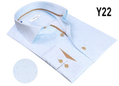 Vercini Y22 Sky Dot Contrast Shirt