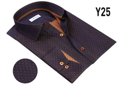 Vercini Y25 Bordeaux Diamond Dot Shirt