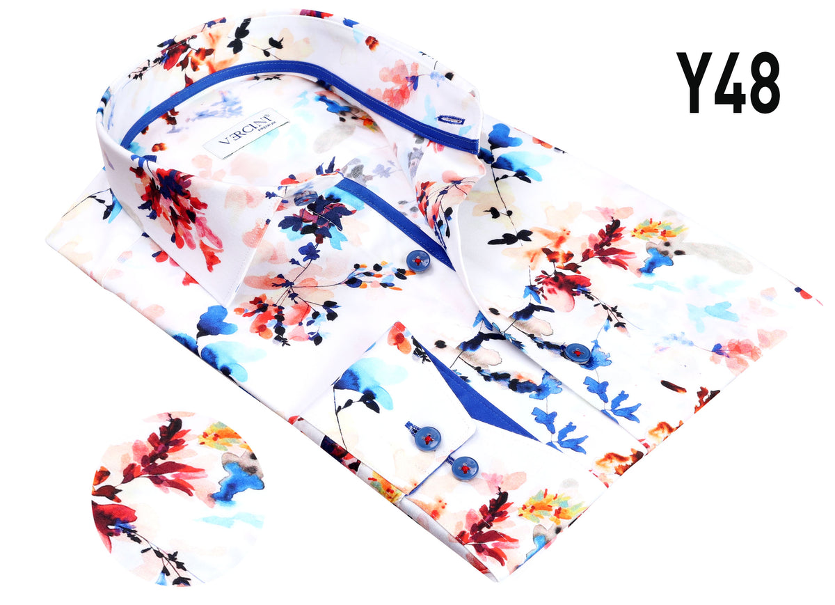 Vercini Y48 Watercolor Bloom Shirt