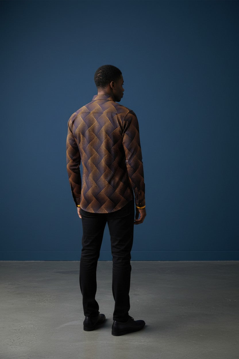 Vercini Amber Matrix Casual Shirt
