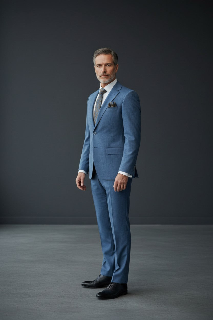 Modern Stretch Two-Piece Suit