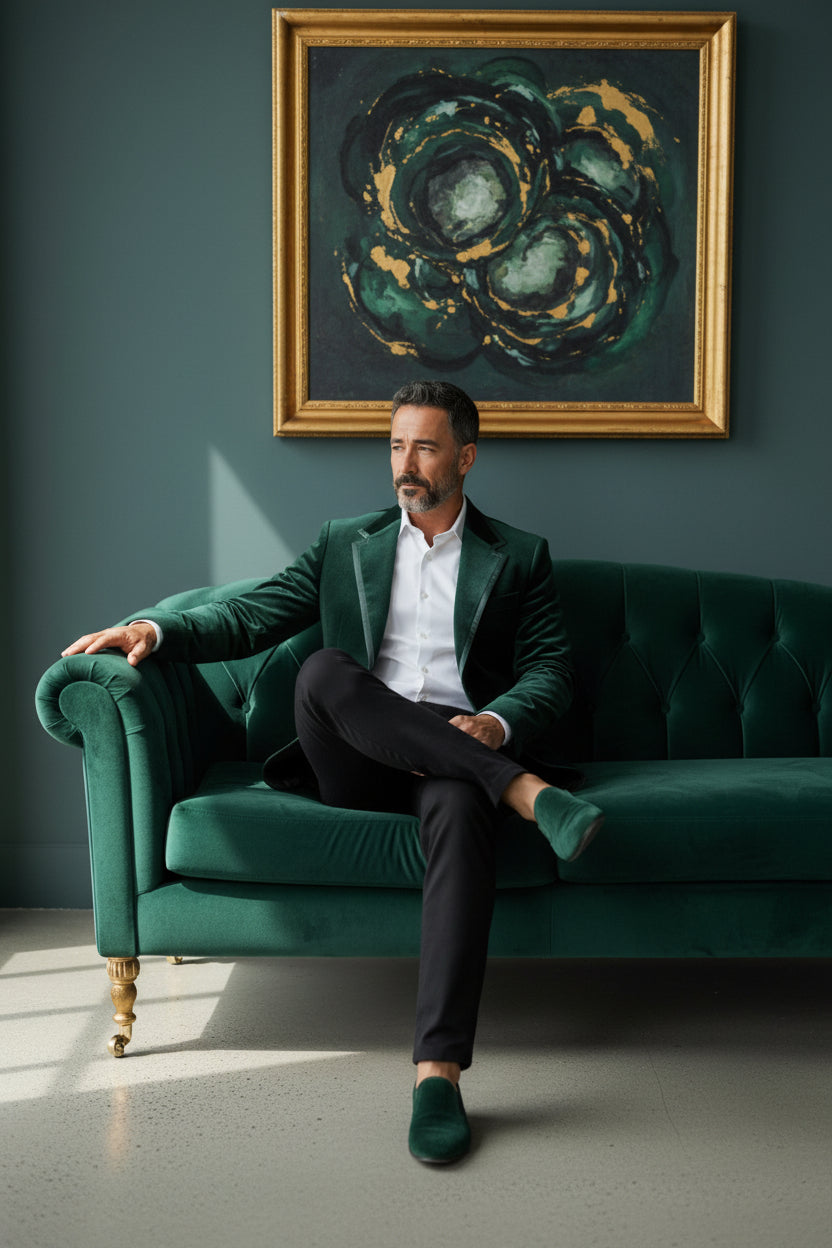 Velvet Blazer Collection: Vercini Men's Luxury Evening & Tuxedo Jackets