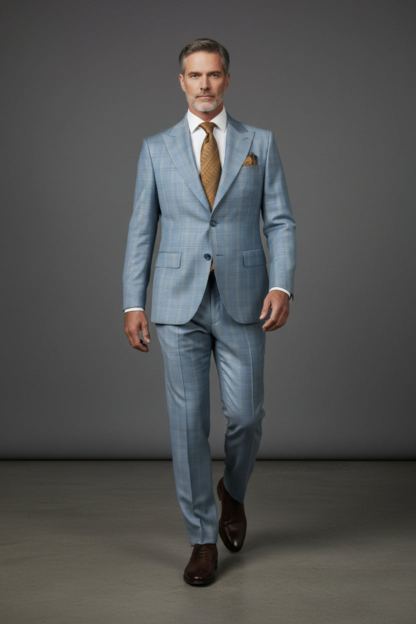 Vercini Boston Premium Wool Two-Piece Suit – Tailored Luxury Formalwear