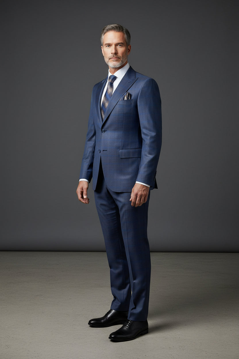 Vercini Boston Premium Wool Two-Piece Suit – Tailored Luxury Formalwear