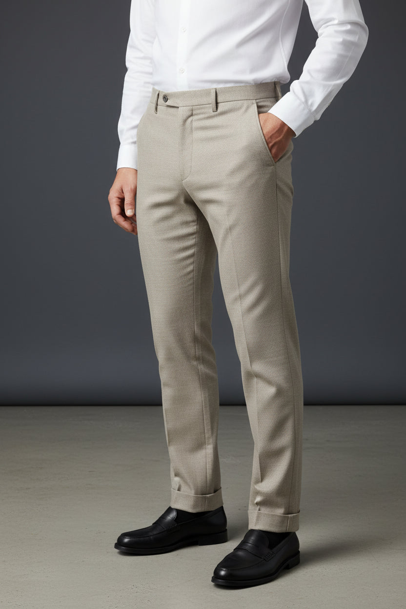 Vercini Slim Fit Dress Slacks - Premium Men's Dress Pants