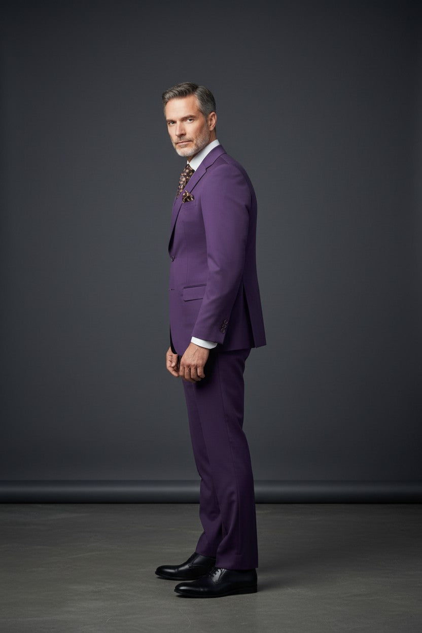 Modern Stretch Two-Piece Suit