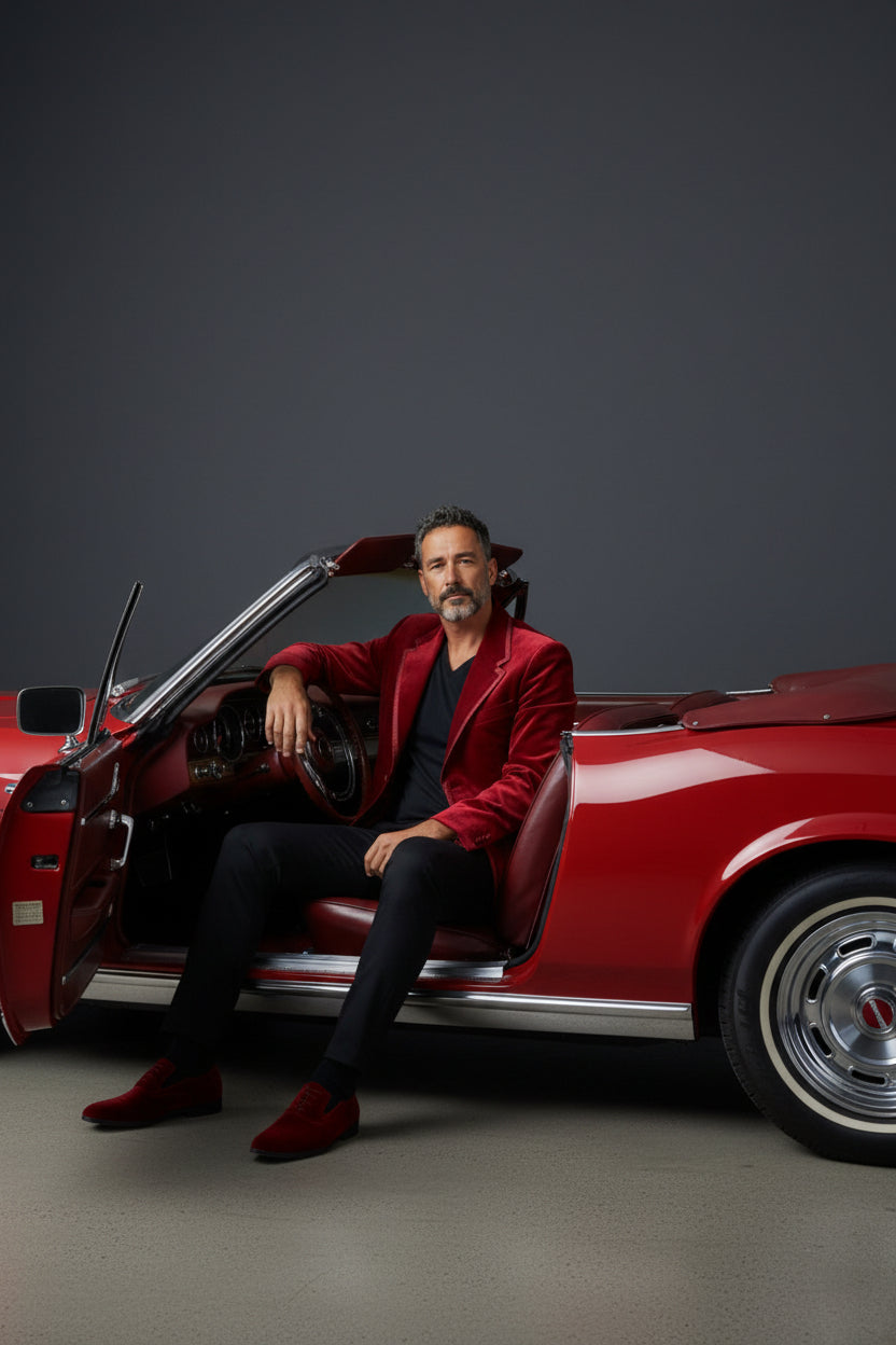 Velvet Blazer Collection: Vercini Men's Luxury Evening & Tuxedo Jackets