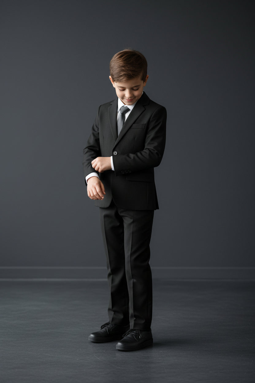 Boys Premium Three-Piece Suit