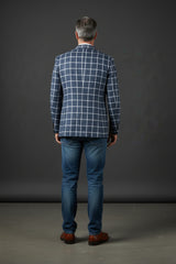 Vercini Regal Grid Men's Blazer
