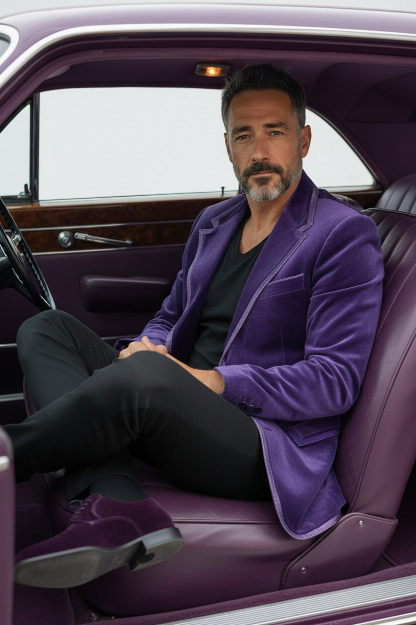 Velvet Blazer Collection: Vercini Men's Luxury Evening & Tuxedo Jackets