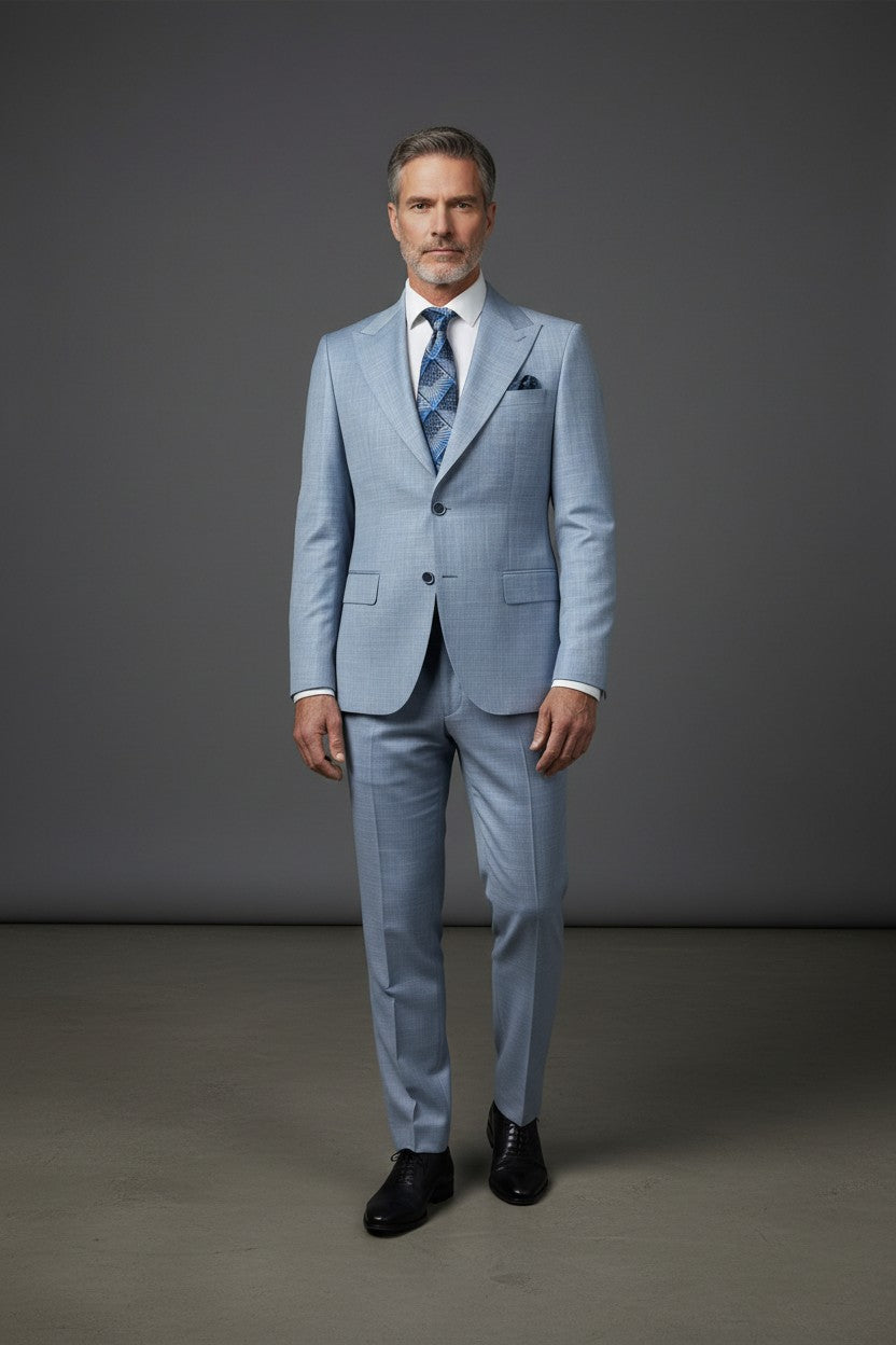 Vercini Filé Prestige Suit – Premium Textured Fabric