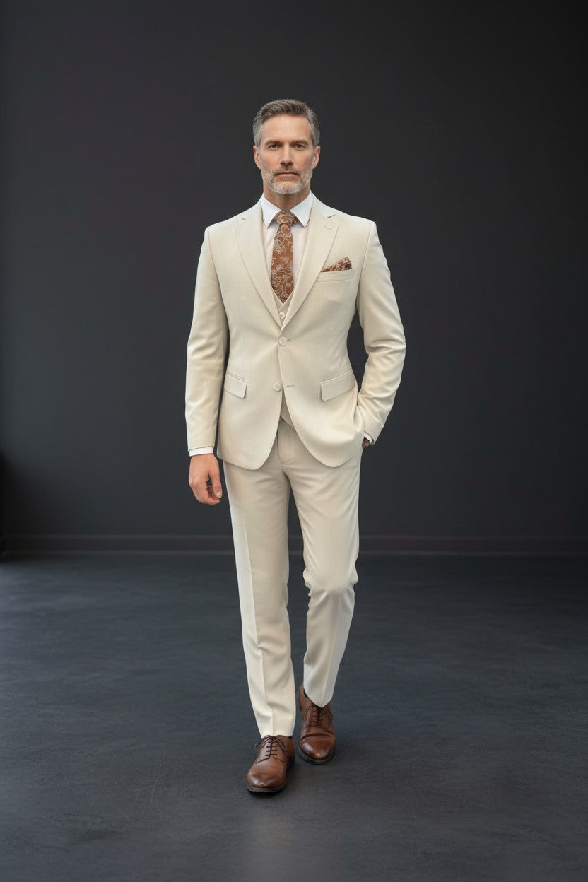 Three-Piece Dot Suit – Premium Tailored Menswear | Vercini