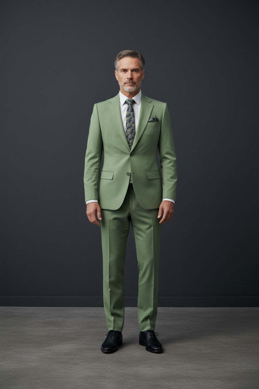 Modern Stretch Two-Piece Suit