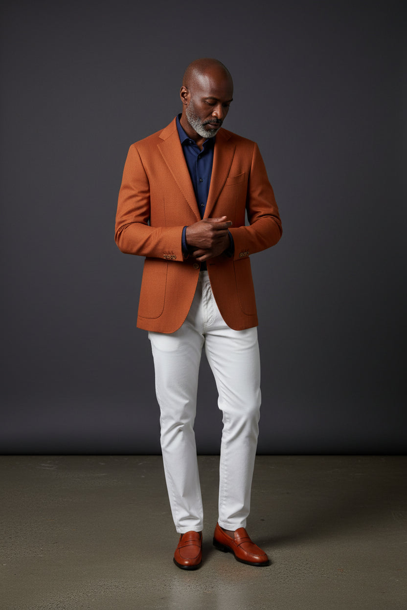 Vercini Men's Executive Style Vivid Blazers Collection