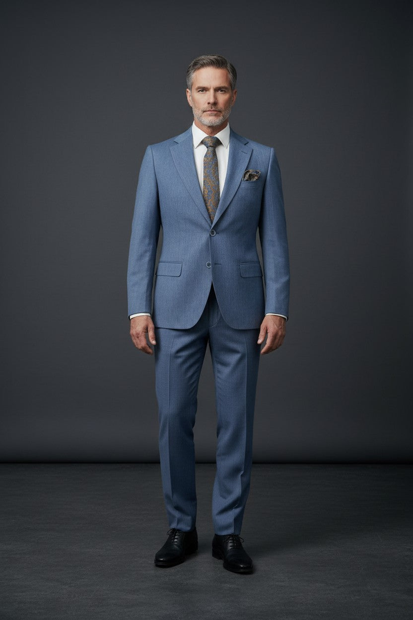 Modern Stretch Two-Piece Suit