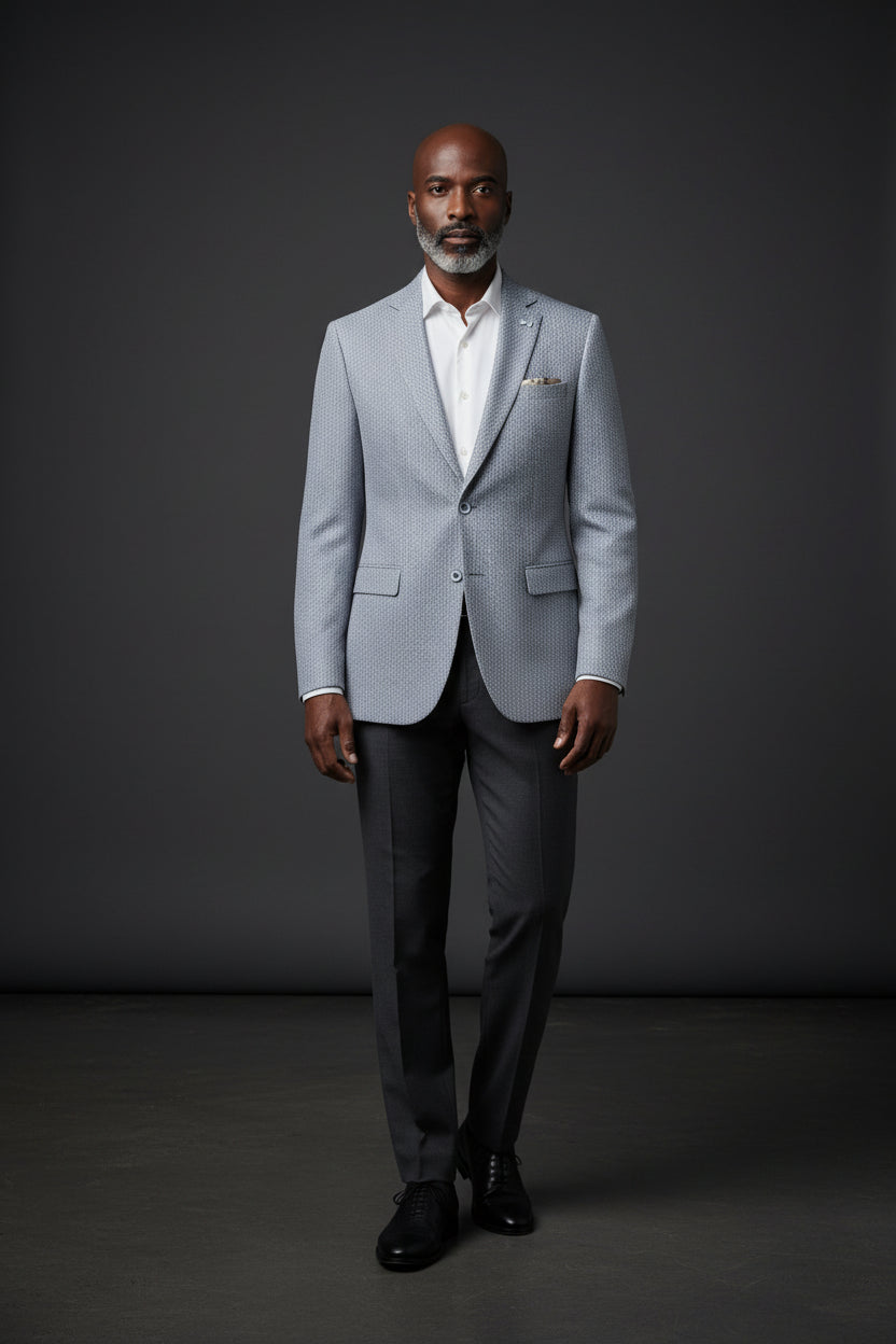 GEOMETRIC PATTERN BLAZER