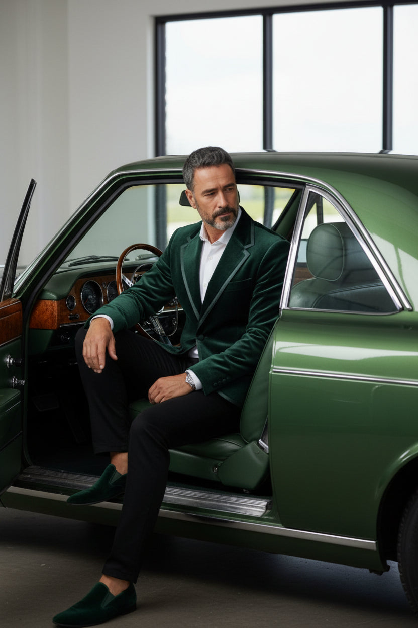 Velvet Blazer Collection: Vercini Men's Luxury Evening & Tuxedo Jackets