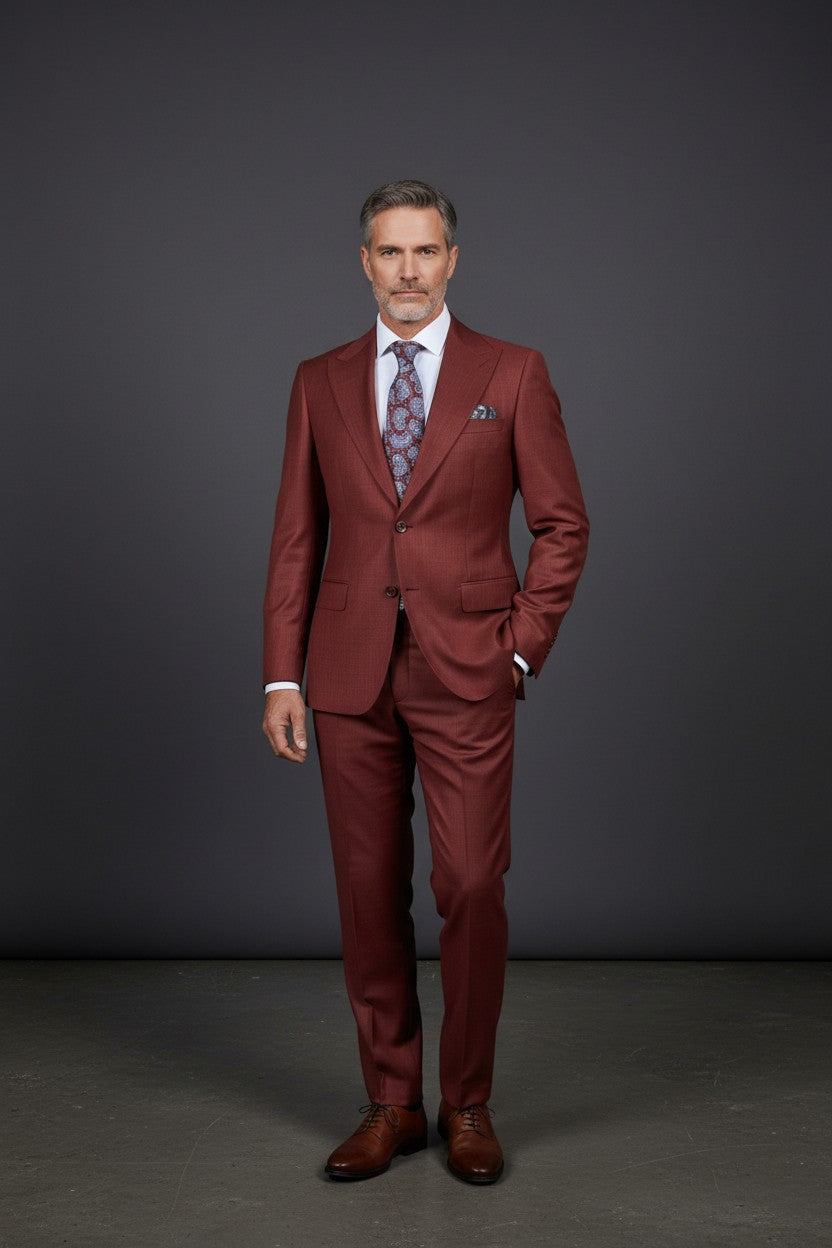 Vercini Filé Prestige Suit - Premium Textured Fabric