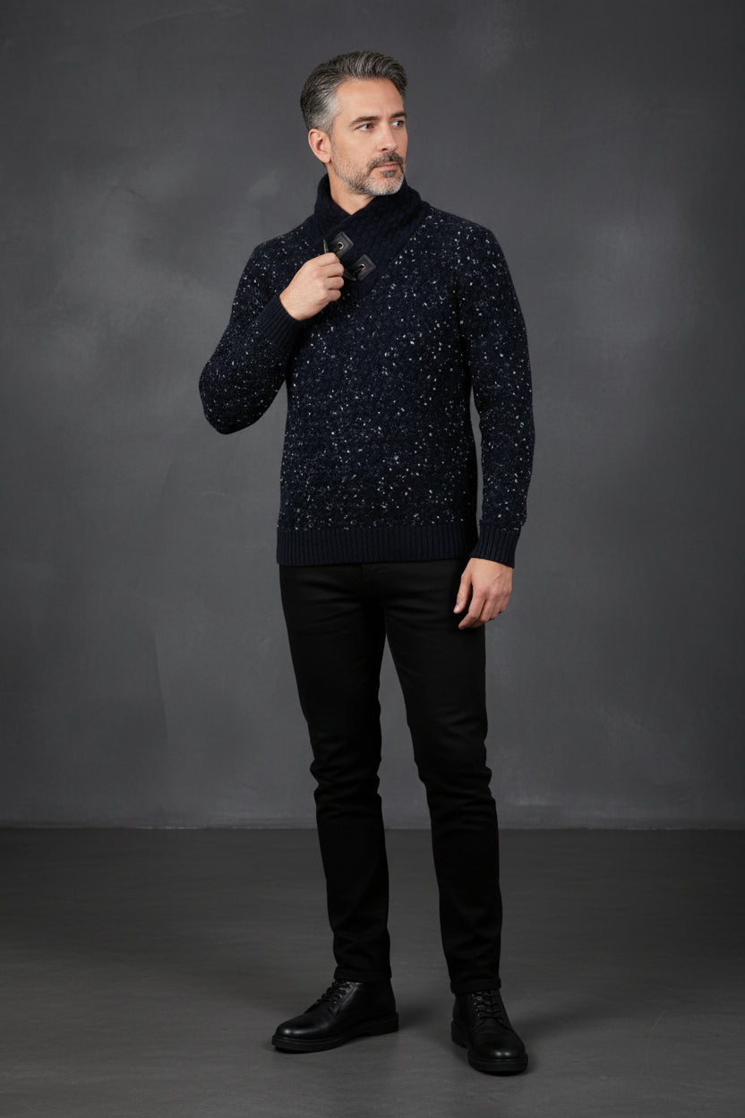 Vercini Alpine Shawl Sweater