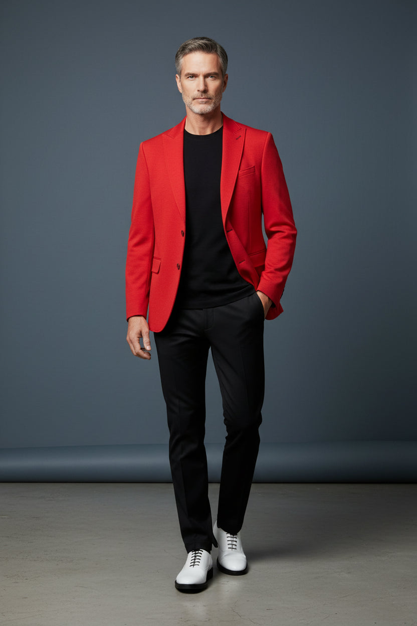 Men's Vibrant Blazer by Vercini