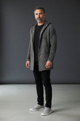 Urban Knit Hooded Cardigan