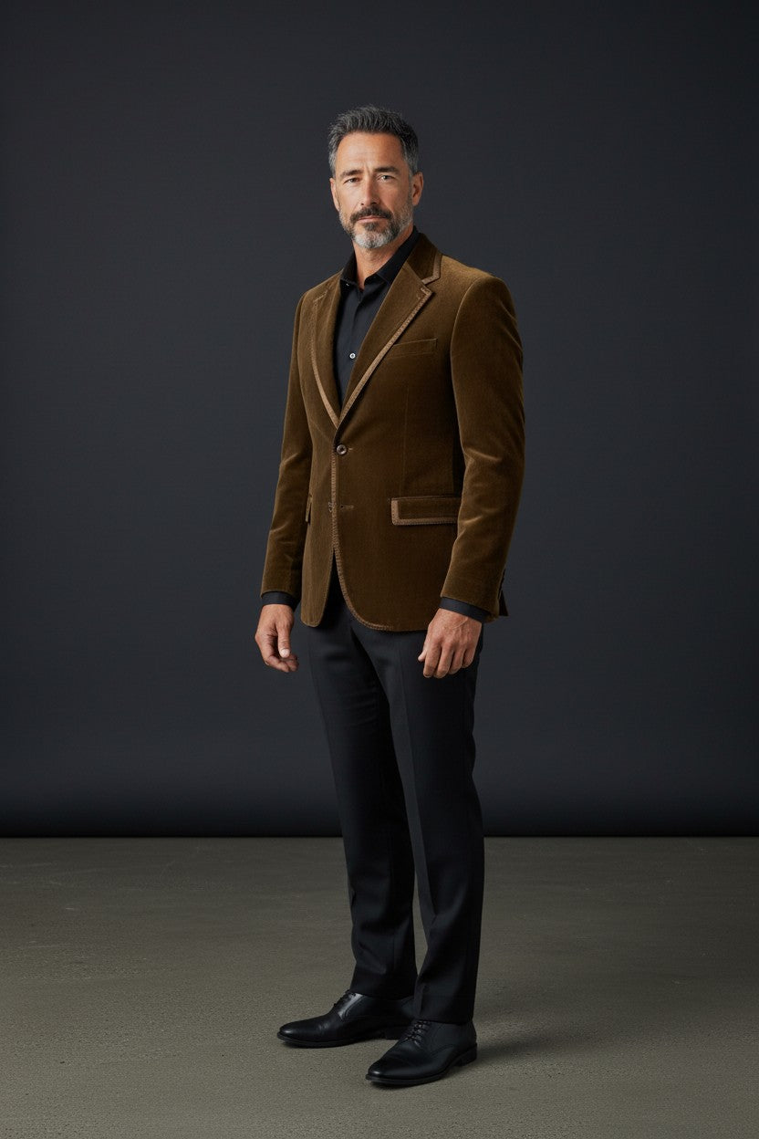 Velvet Blazer Collection: Vercini Men's Luxury Evening & Tuxedo Jackets
