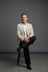 Luxe Cream Tailored Blazer