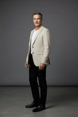 Luxe Cream Tailored Blazer