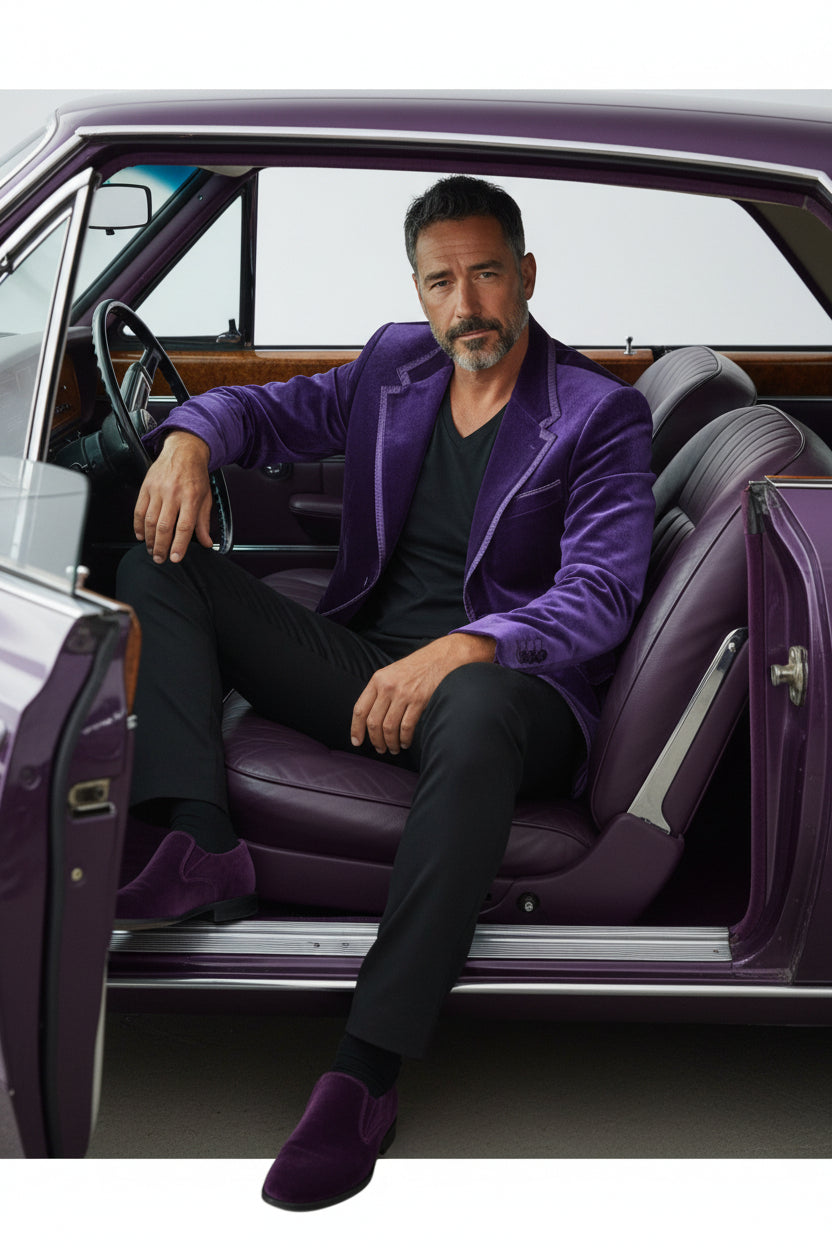 Velvet Blazer Collection: Vercini Men's Luxury Evening & Tuxedo Jackets