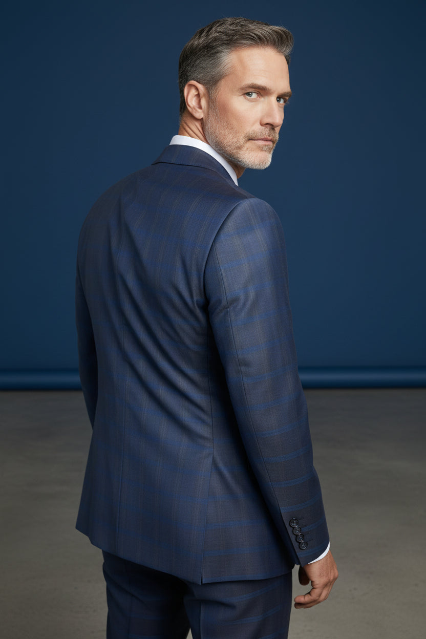 Vercini Boston Premium Wool Two-Piece Suit – Tailored Luxury Formalwear