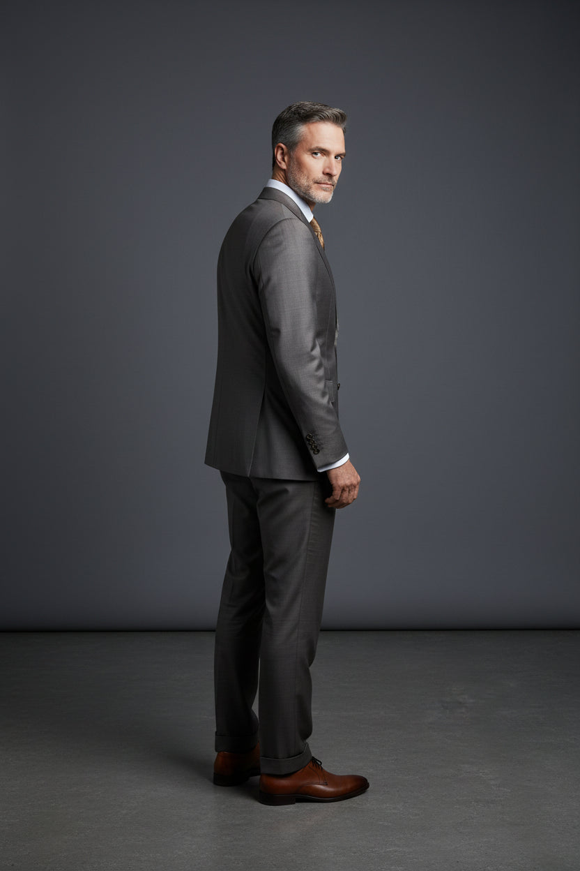 Vercini Boston Premium Wool Two-Piece Suit – Tailored Luxury Formalwear