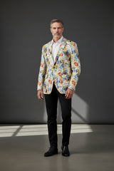 Vercini® Art-Driven Statement Blazers in Floral, Abstract & Animal Prints