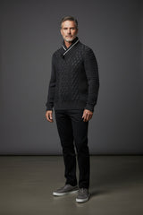 Vercini CROWNED Shawl Sweater