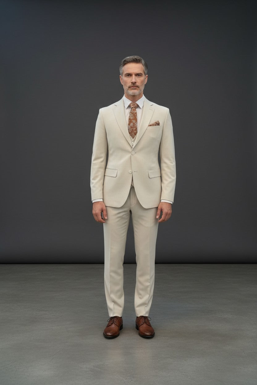 Three-Piece Dot Suit – Premium Tailored Menswear | Vercini