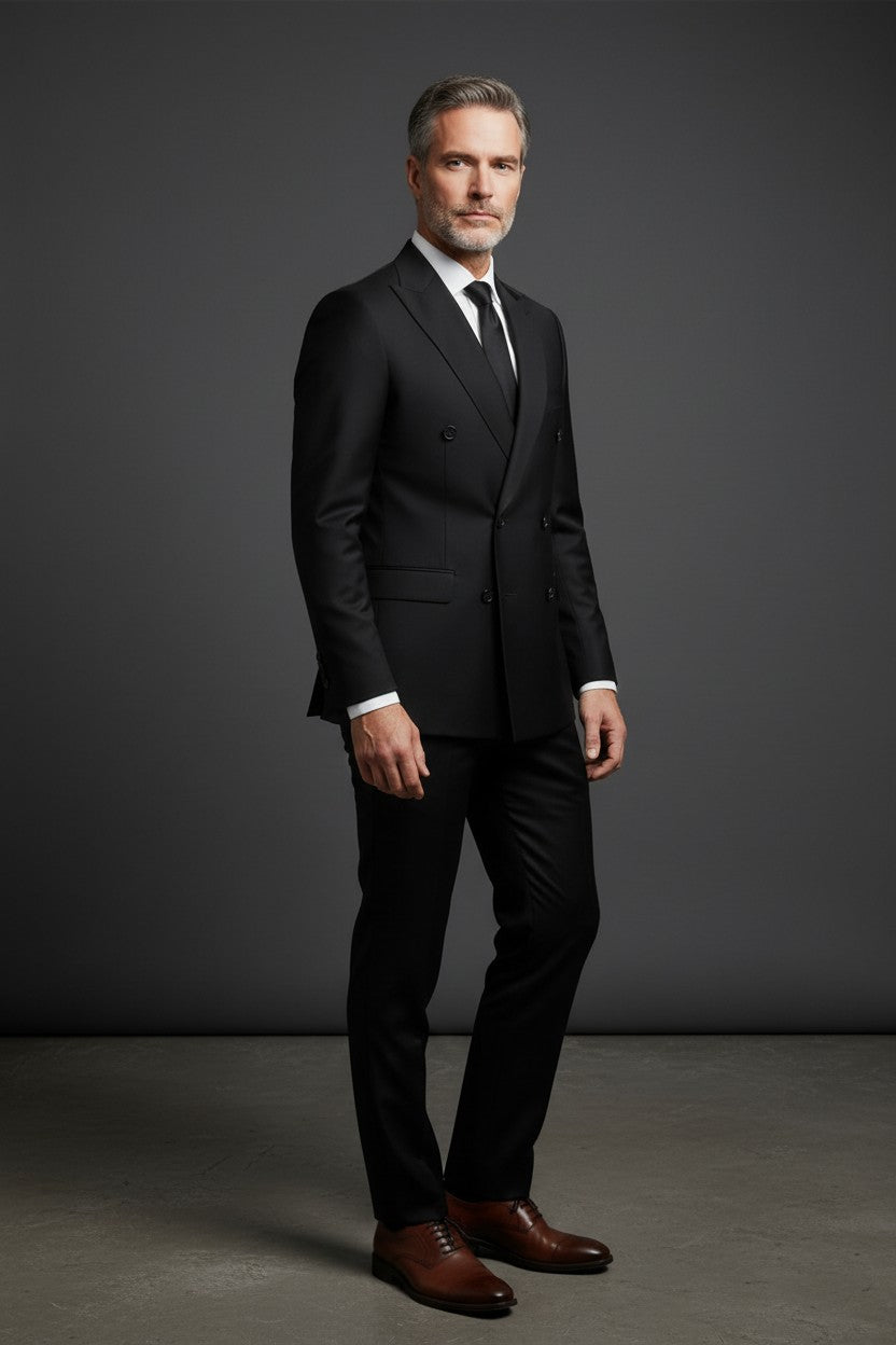 Vercini Metropolitan Double-Breasted Suit