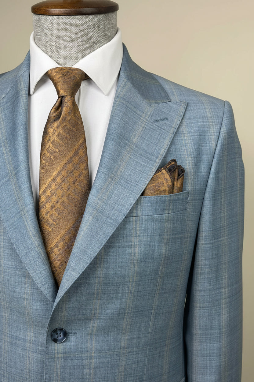 Vercini Boston Premium Wool Two-Piece Suit – Tailored Luxury Formalwear