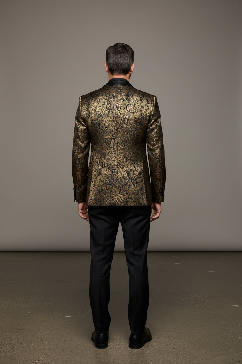 Gold Vercini Blazer | Premium Men's Blazer | Vercini